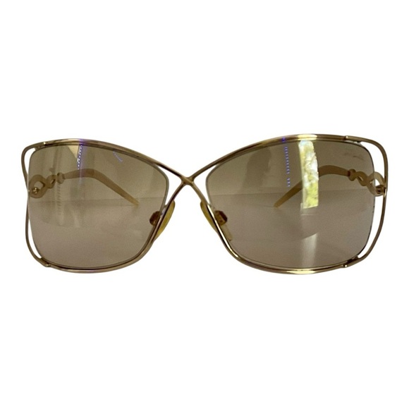 Roberto Cavalli sunglasses Women’s Oversized Designer Sunglasses - Gold - Picture 12 of 16